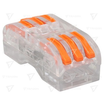 Złączka przelotowa zamykana 3x4mm2 OVOTT33 TRACON