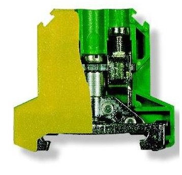 Złączka szyn.ochron. ZSO 1-10,0 żółto-zielon SIMET