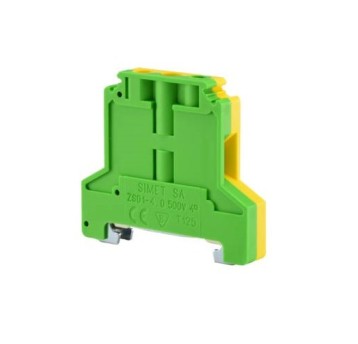Złączka szyn.ochron. ZSO 1-4,0 żółto-zielony SIMET