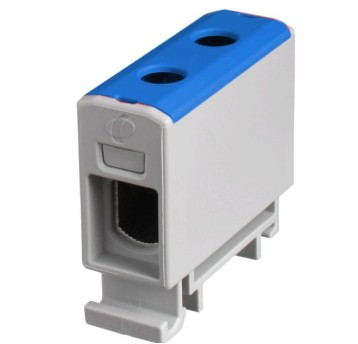 Złączka szynowa 1,5-50 OTL50 AL/CU niebies. MOREK