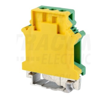 Złączka szynowa 16 żółto-zielona TSKA16JD TRACON