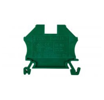 Złączka szynowa 2,5 zielona EURO 43408GR EM GROUP