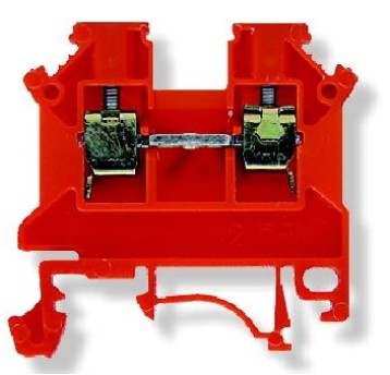 Złączka szynowa ZSG 1-4,0Nc czerwony SIMET