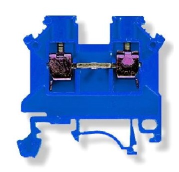 Złączka szynowa ZSG 1-4,0Ns niebieska SIMET