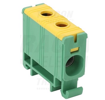 Złączka TH35 1x 2,5-35 żół-ziel FLEAL-35/1ZS TRACO