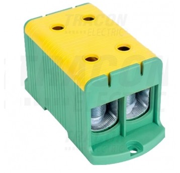 Złączka TH35 2x 35-240 zie/żół FLEAL-240/2ZS TRACO