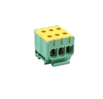 Złączka TH35 3x 6-50 zie/żół FLEAL-50/3ZS TRACON