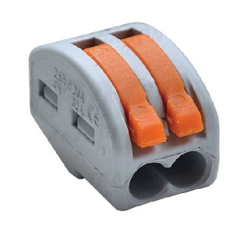 Złączka TRACON OVO2,5-2 otwierana 2x4mm2