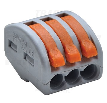 Złączka TRACON OVO2,5-3 otwierana 3x4mm2