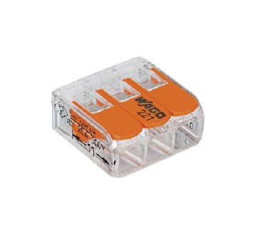 Złączka uniw. blister 3x4mm (12szt) 221-413 WAGO