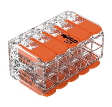 Złączka uniwersalna 10x4 /do 4mm2/ 221-420 WAGO